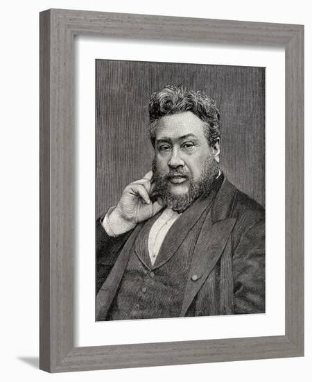 C.H. Spurgeon, from 'The English Illustrated Magazine', 1891-92-null-Framed Giclee Print