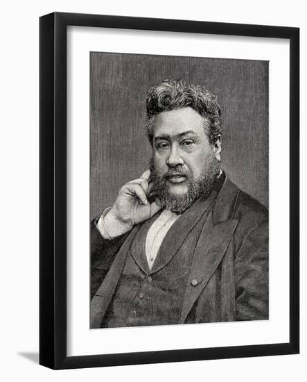 C.H. Spurgeon, from 'The English Illustrated Magazine', 1891-92-null-Framed Giclee Print