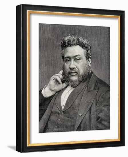 C.H. Spurgeon, from 'The English Illustrated Magazine', 1891-92-null-Framed Giclee Print