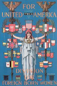 YWCA, For United America by C. Howard Walker