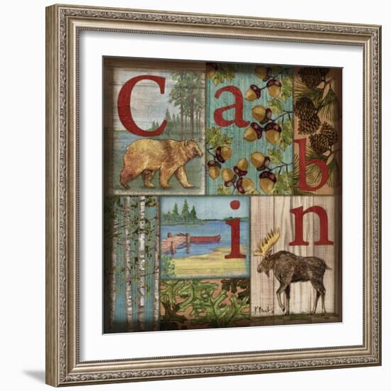 C is for Cabin-Paul Brent-Framed Art Print