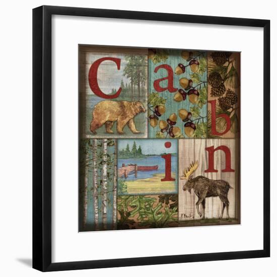 C is for Cabin-Paul Brent-Framed Art Print