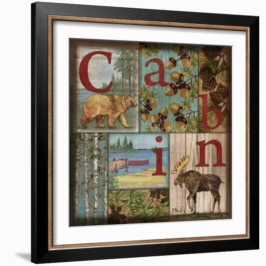 C is for Cabin-Paul Brent-Framed Art Print