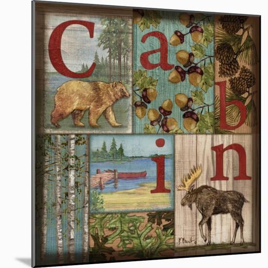 C is for Cabin-Paul Brent-Mounted Art Print