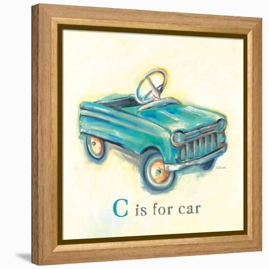 C is for Car-Catherine Richards-Framed Stretched Canvas