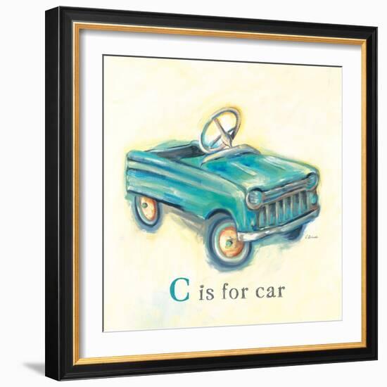 C is for Car-Catherine Richards-Framed Art Print