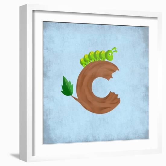 C Is For Caterpillar-Marcus Prime-Framed Premium Giclee Print