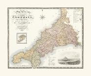 Cornwall-C & J Greenwood-Framed Premium Giclee Print