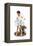 C-L-E-A-N (or Boy Drying Off after Bath)-Norman Rockwell-Framed Premier Image Canvas