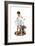 C-L-E-A-N (or Boy Drying Off after Bath)-Norman Rockwell-Framed Giclee Print