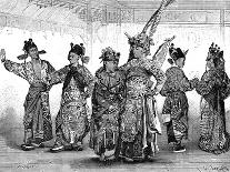 Chinese Tragedian Actors, 19th Century-C Laplante-Giclee Print