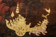 Art Thai Painting-c photo-Framed Premium Giclee Print