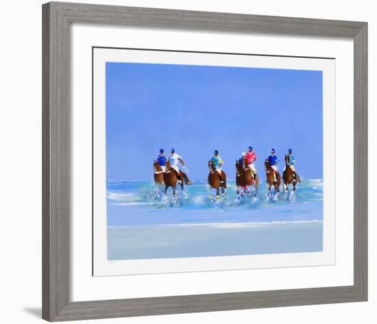 c - Promenade en bord de mer III-Victor Spahn-Framed Limited Edition