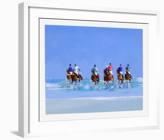 c - Promenade en bord de mer III-Victor Spahn-Framed Limited Edition