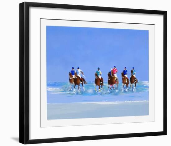 c - Promenade en bord de mer III-Victor Spahn-Framed Limited Edition