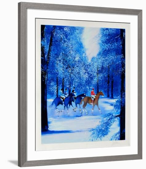 c - Randonnée sous la neige-Victor Spahn-Framed Limited Edition