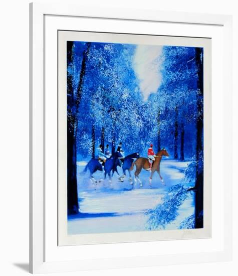 c - Randonnée sous la neige-Victor Spahn-Framed Limited Edition