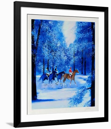 c - Randonnée sous la neige-Victor Spahn-Framed Limited Edition