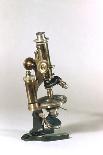 Microscope Made by C Reichert, Vienna, 1895-C Reichert-Mounted Photographic Print