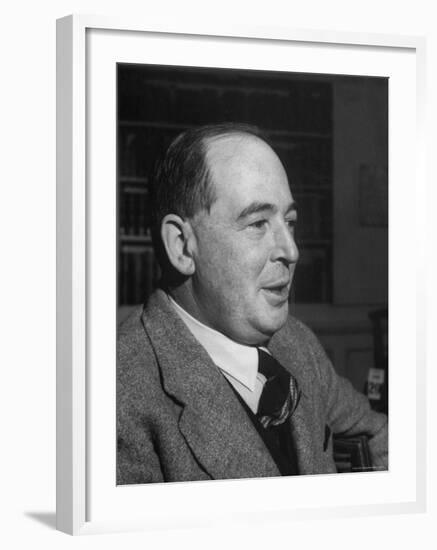 C. S. Lewis-Hans Wild-Framed Premium Photographic Print