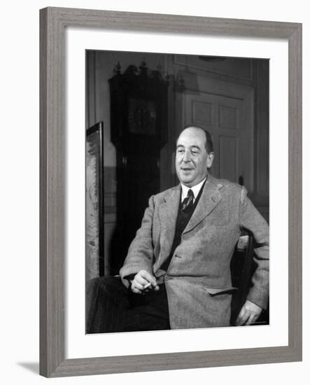 C. S. Lewis-Hans Wild-Framed Premium Photographic Print