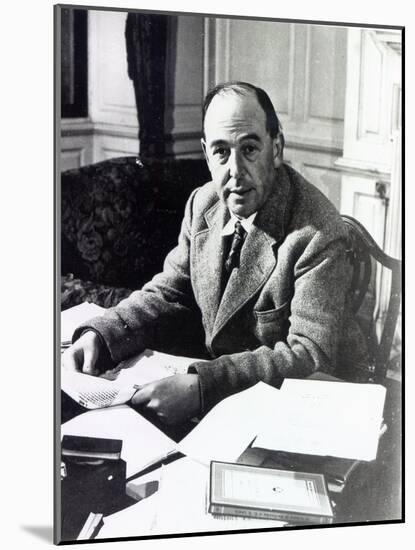 C.S Lewis-null-Mounted Giclee Print