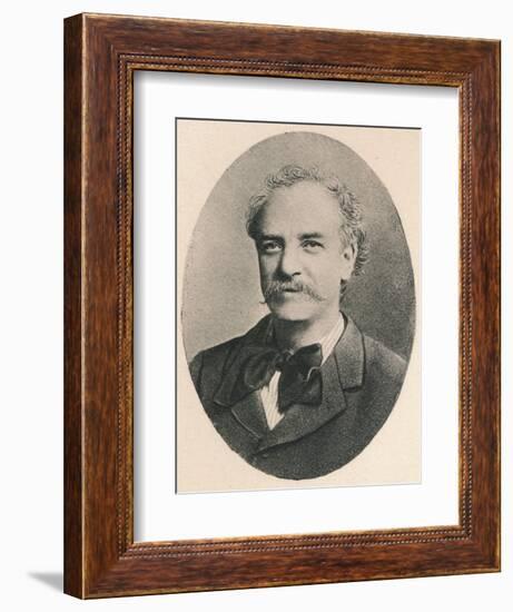 'C. Santley.', 1895-Unknown-Framed Photographic Print