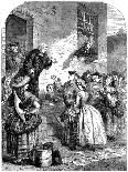 A Marriage Ceremony in Fleet Prison During the Reign of George Ii, 19th Century-C Sheeres-Giclee Print