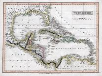 A Map of the West Indies, 1808-C Smith-Framed Premier Image Canvas