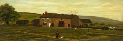 Old Farmhouse, Syke, Rochdale, Lancashire, 1915-C. W. Nurse-Framed Premier Image Canvas