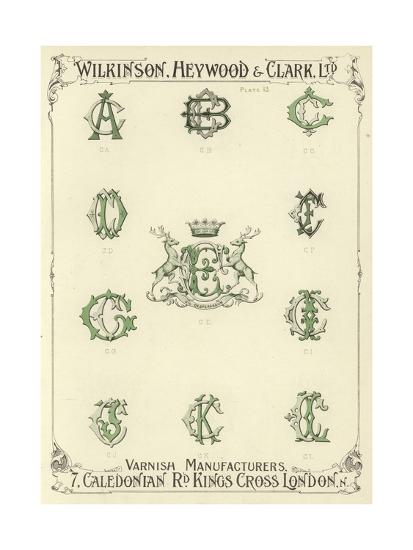 Ca Cb Cc Cd Ce Cf Cg Ci Cj Ck Cl Giclee Print Art Com