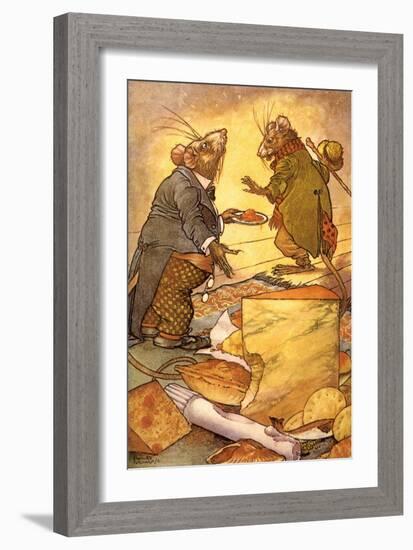 CA Fairy 12-Vintage Apple Collection-Framed Giclee Print