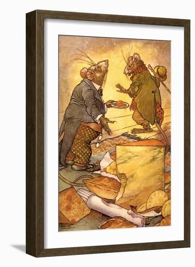 CA Fairy 12-Vintage Apple Collection-Framed Giclee Print