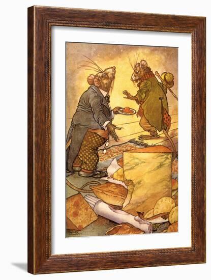 CA Fairy 12-Vintage Apple Collection-Framed Giclee Print