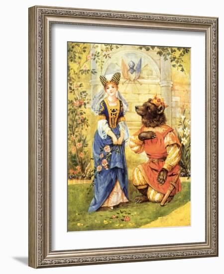 CA Fairy 13-Vintage Apple Collection-Framed Giclee Print