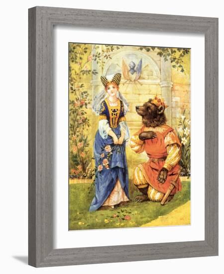 CA Fairy 13-Vintage Apple Collection-Framed Giclee Print