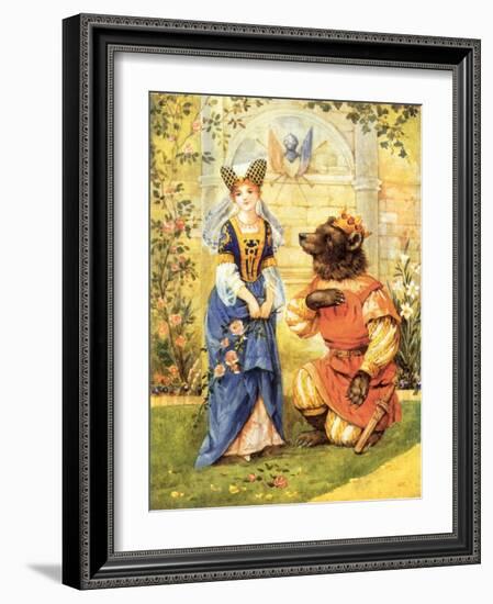 CA Fairy 13-Vintage Apple Collection-Framed Giclee Print