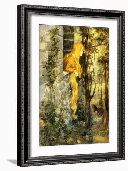 CA Fairy 16-Vintage Apple Collection-Framed Giclee Print