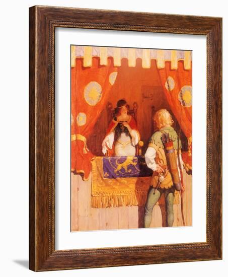 CA Fairy 18-Vintage Apple Collection-Framed Giclee Print