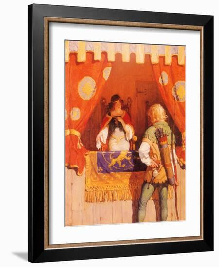 CA Fairy 18-Vintage Apple Collection-Framed Giclee Print