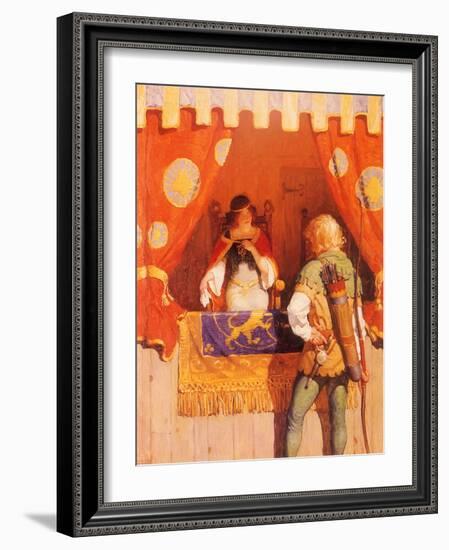 CA Fairy 18-Vintage Apple Collection-Framed Giclee Print