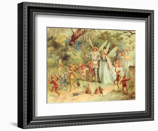 CA Fairy 21-Vintage Apple Collection-Framed Giclee Print