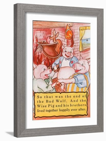 CA Fairy 27-Vintage Apple Collection-Framed Giclee Print