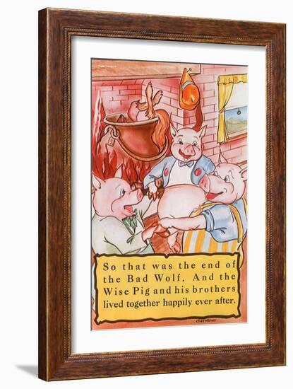 CA Fairy 27-Vintage Apple Collection-Framed Giclee Print