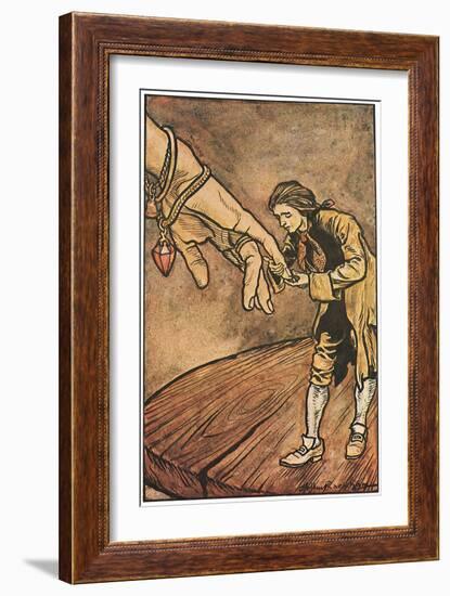 CA Fairy 28-Vintage Apple Collection-Framed Giclee Print