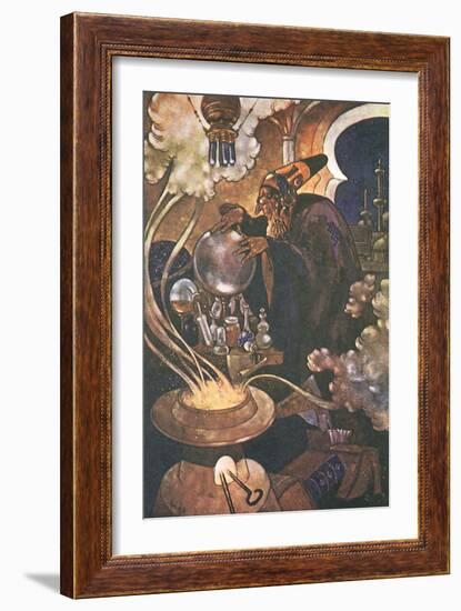 CA Fairy 29-Vintage Apple Collection-Framed Giclee Print