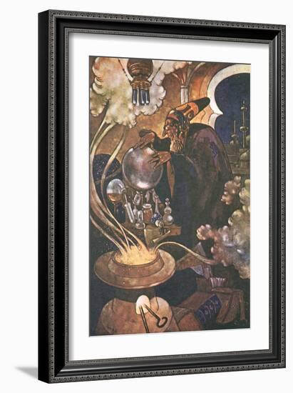 CA Fairy 29-Vintage Apple Collection-Framed Giclee Print