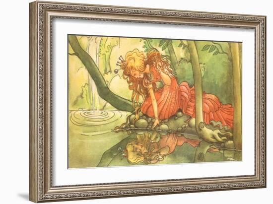 CA Fairy 36-Vintage Apple Collection-Framed Giclee Print