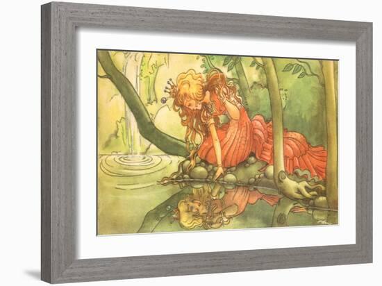 CA Fairy 36-Vintage Apple Collection-Framed Giclee Print