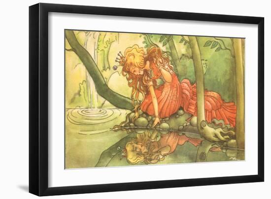 CA Fairy 36-Vintage Apple Collection-Framed Giclee Print